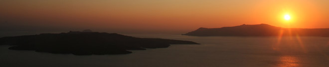 santorini sunset cr 660